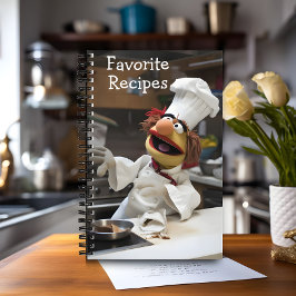 Gepersonaliseerde favoriete recepten notitieboek