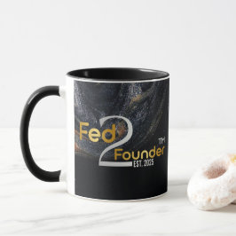 Gepersonaliseerde "Fed2Founder" Galaxy-Mok Mok