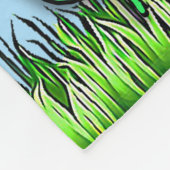 Gepersonaliseerde feeën, bloemen en vlinders fleece deken (Hoek)