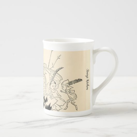 Gepersonaliseerde feeën Peter Pan Kensington Mok (Rechts)