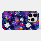 Gepersonaliseerde feestbloemen en Ornamenten Case-Mate iPhone Case (Achterkant (horizontaal))