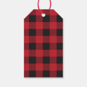 Gepersonaliseerde Feestdagen Cadeaulabel (Achterkant)