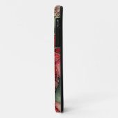 Gepersonaliseerde feestelijke bloemige alcohol ink Case-Mate iPhone case (Achterkant/links)