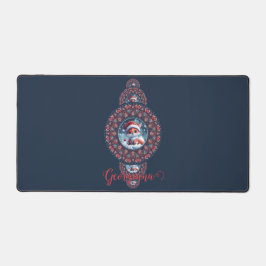 Gepersonaliseerde feestelijke Kawaii Fox siermanda Bureaumat