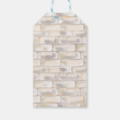 Gepersonaliseerde feestelijke kerst cadeaulabel (Achterkant)