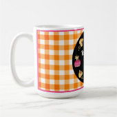 Gepersonaliseerde feestelijke oogsttijd koffiemok (Links)