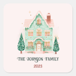 Gepersonaliseerde feestelijke Sticker