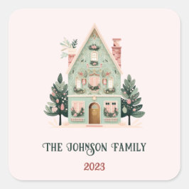 Gepersonaliseerde feestelijke Sticker