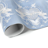 Gepersonaliseerde feiele tale weduwenkast cadeaupapier (Rol Hoek)