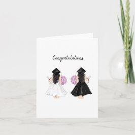Gepersonaliseerde felicitaties, afstuderen notitiekaartje