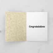 Gepersonaliseerde  felicitaties mr&mr card kaart (Binnen)