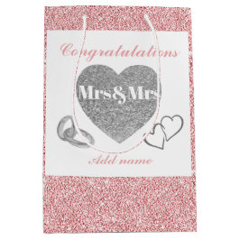 Gepersonaliseerde felicitaties voor cadeautas van