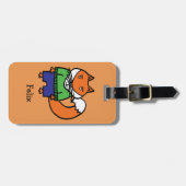 Gepersonaliseerde Felix de Vos Bagagelabel (Voorkant horizontaal)