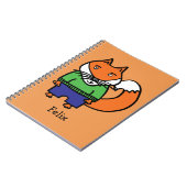 Gepersonaliseerde Felix de Vos Notitieboek (Linkerzijde)
