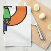 Gepersonaliseerde Felix de Vos Theedoek (Quarter Fold)