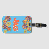 Gepersonaliseerde Fiesta Flair Bagagelabel (Voorkant (horizontaal))