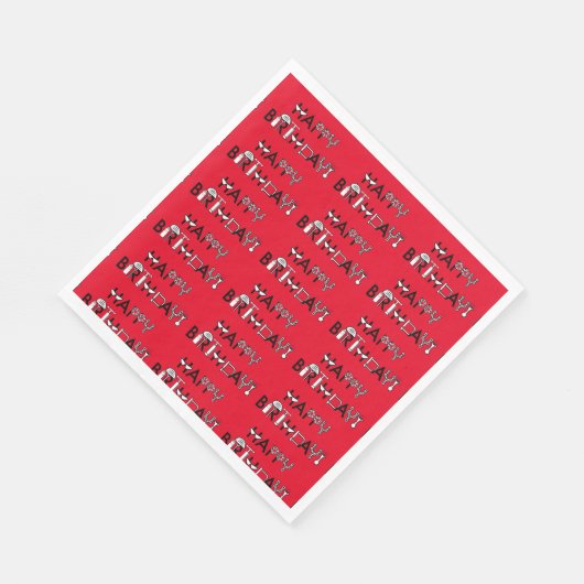 Gepersonaliseerde fiets thema tegels grafische ver servet (Hoek)