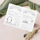 Gepersonaliseerde Fill-in-the-Blanks Vaderdag-Kaar