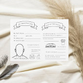 Gepersonaliseerde Fill-in-the-Blanks Vaderdag-Kaar