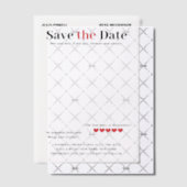 Gepersonaliseerde film Poster Bewaar de datum Over Vellum Uitnodigingen (Offset (Uitnodiging))