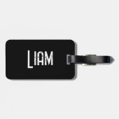 Gepersonaliseerde filmregisseur Hollywood Bagagelabel (Achterkant horizontaal)