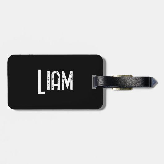 Gepersonaliseerde filmregisseur Hollywood Bagagelabel (Achterkant horizontaal)