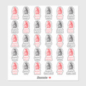 Gepersonaliseerde Fingerprint Spy Party Stickers (Vel)