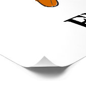 Gepersonaliseerde Firefighter Graphics Perfect Poster (Hoek)