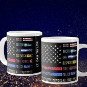 Gepersonaliseerde first responder supporters Jumbo Grote Koffiekop