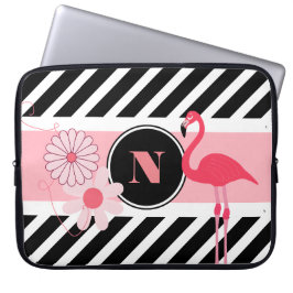  gepersonaliseerde Flamingo Laptop Sleeve