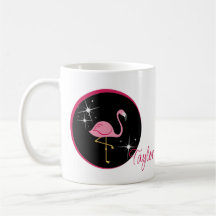 Gepersonaliseerde Flamingo Mok