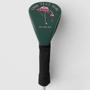 Gepersonaliseerde Flamingo Sports Lover Golfheadcover