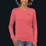 Gepersonaliseerde Flamingo wijndrinker nieuwigheid Tri-Blend Shirt<br><div class="desc">Schattigee gepersonaliseerde flamingo gag-kleding die ideaal is voor de zomer en de herfst feest of dagelijkse swag. Voeg jouw namen of berichten toe door hierboven op de knop "Personaliseren" te klikken.</div>