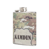 Gepersonaliseerde Flask Army OCP Camo Uniform Camo Heupfles (Links)