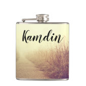 Gepersonaliseerde Flask Sunrise Pathway Walkway Pa Heupfles (Voorkant)