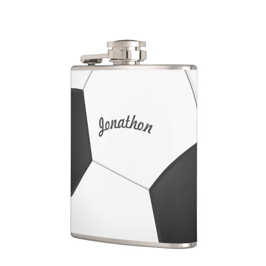 Gepersonaliseerde Flask Voetbal Heupfles (Links)