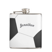 Gepersonaliseerde Flask Voetbal Heupfles (Voorkant)