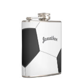 Gepersonaliseerde Flask Voetbal Heupfles (Rechts)