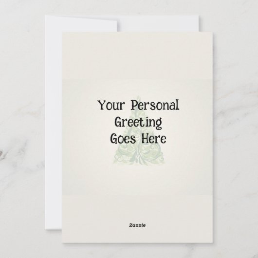 Gepersonaliseerde Flat Snowmen Holiday Kaart (Achterkant)