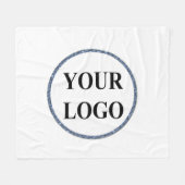 Gepersonaliseerde fleece deken gooien Gepersonalis (Voorkant (Horizontaal))