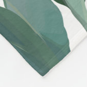 Gepersonaliseerde fleece Gooi Lavendel Hibiscus op (Hoek)