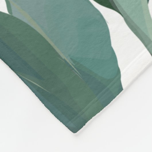 Gepersonaliseerde fleece Gooi Lavendel Hibiscus op (Hoek)