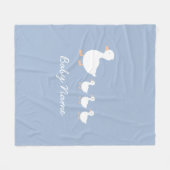 Gepersonaliseerde Fleece Sherpa Deken (Voorkant (Horizontaal))