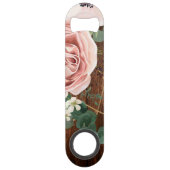 Gepersonaliseerde flesopener Boho Cacti Cactus Suc Speed Flessenopener (Achterkant)