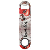 Gepersonaliseerde flesopener Country Wood Key to m Speed Flessenopener (Voorkant)