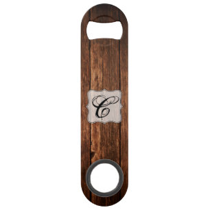 Gepersonaliseerde flesopener Schuur Hout Country R Speed Flessenopener