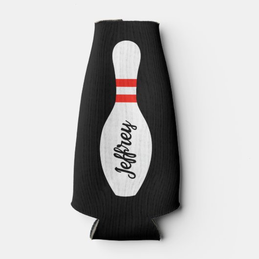 Gepersonaliseerde flessenkoeler voor bowling Verja Flesjeskoeler (Voorkant)