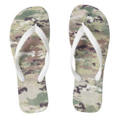 Gepersonaliseerde Flipflop Sandalen Army OCP Camo  Teenslippers (Voetbed)