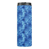 Gepersonaliseerde Floral Decorative Tumbler Thermosbeker (Achterkant)