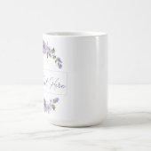 Gepersonaliseerde Floral Keramische Mok (Center)